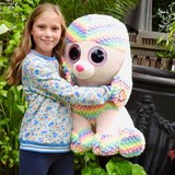 Ty Beanie Boo XL 25" (63.5cm) Rainbow Poodle Plush Collectable Toy (12+ Months)