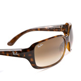 Ray-Ban Tortoise Shell Sunglasses with Brown Lenses, RB4068 710/51