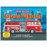 Junior Builder Kits including Hardback Book, Model Pieces and Stickers - Racing Machines