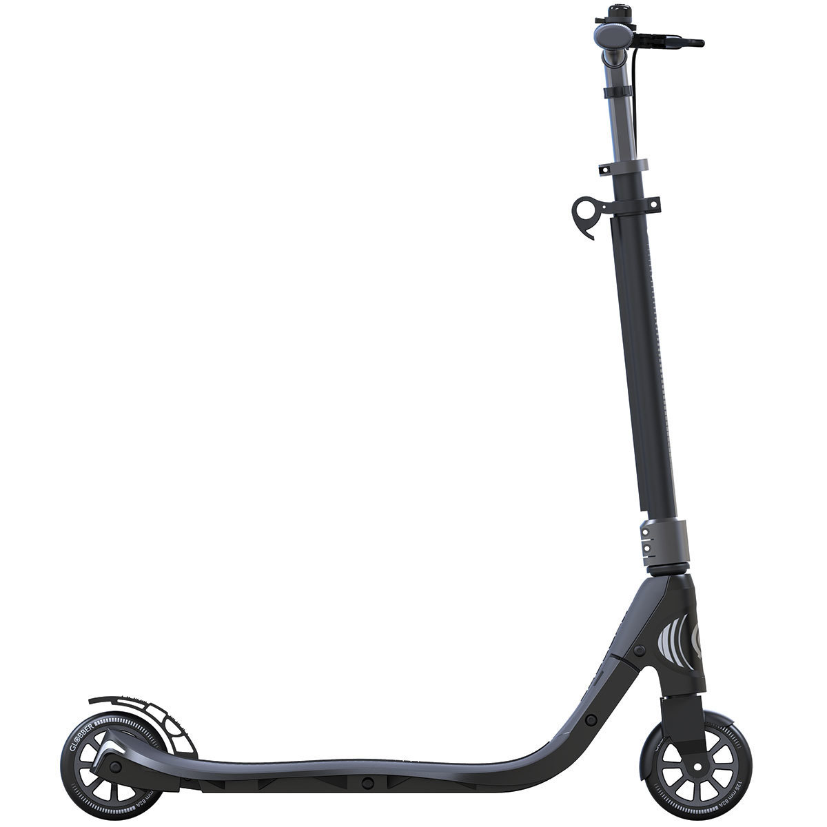 Globber One NL 125 Deluxe Scooter in Grey (8+ Years)