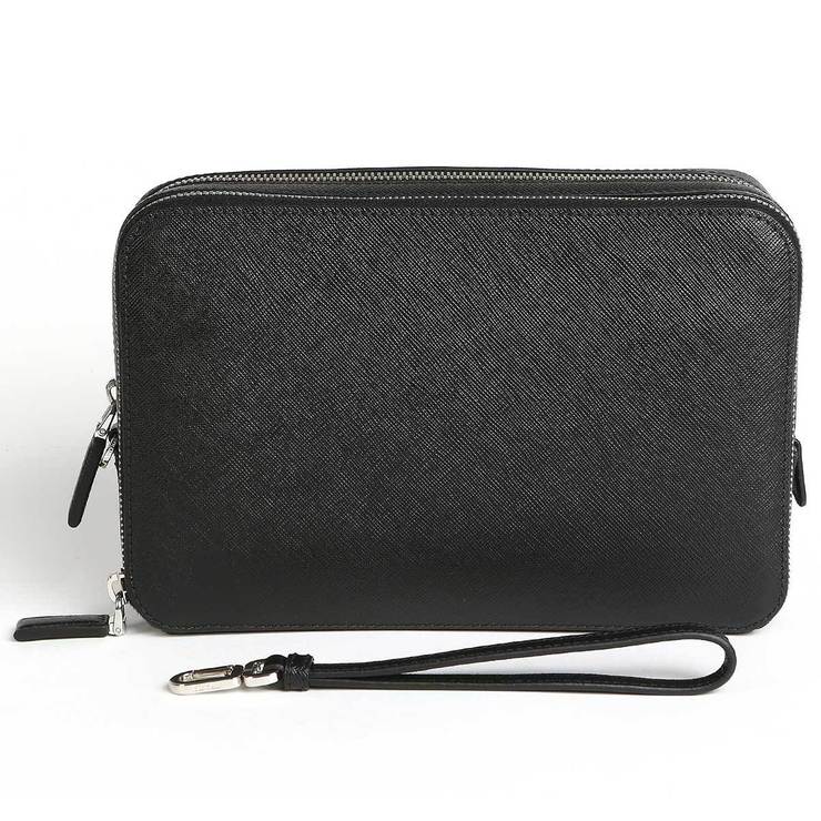 Prada Men&#39;s Saffiano Leather Bag | Costco UK
