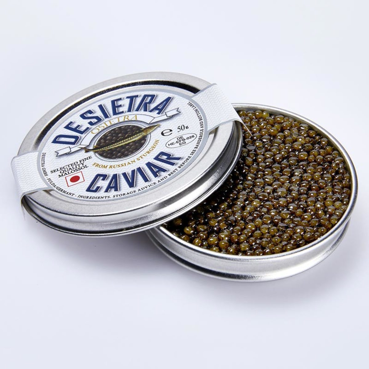 Desietra Osietra Caviar, 6 x 30g