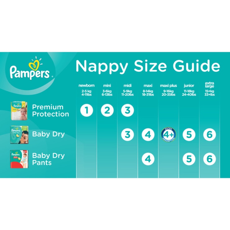 Pampers BabyDry Nappy Pants Size 4, 94 Mega+ Pack Costco UK