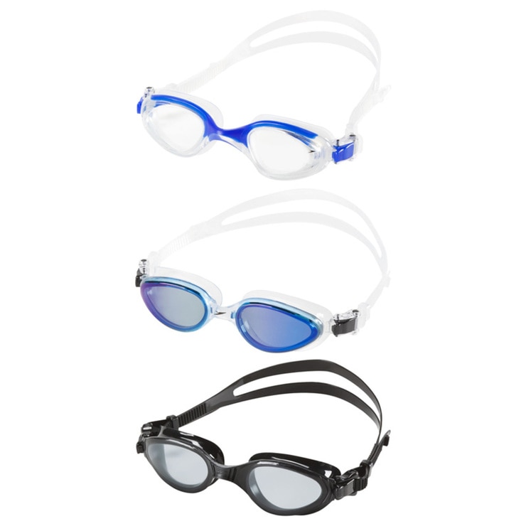 Speedo Goggles 3 Pack, Adult in Black/Blue Costco UK
