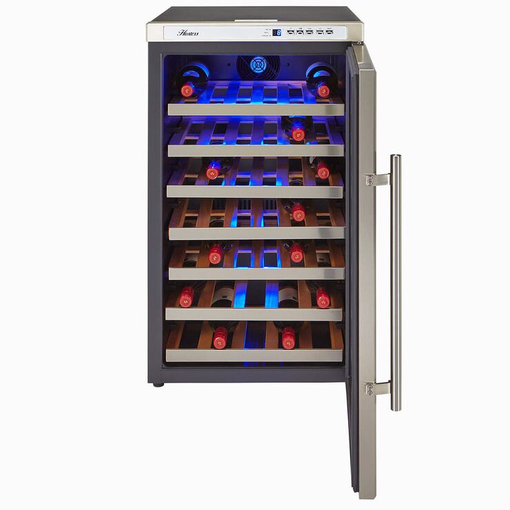 Hostess HW40RMA 40 Bottle Wine Cooler in Stainless Steel Costco UK