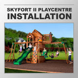 Installation Service for #239300 Backyard Discovery Skyfort 2 Playcentre