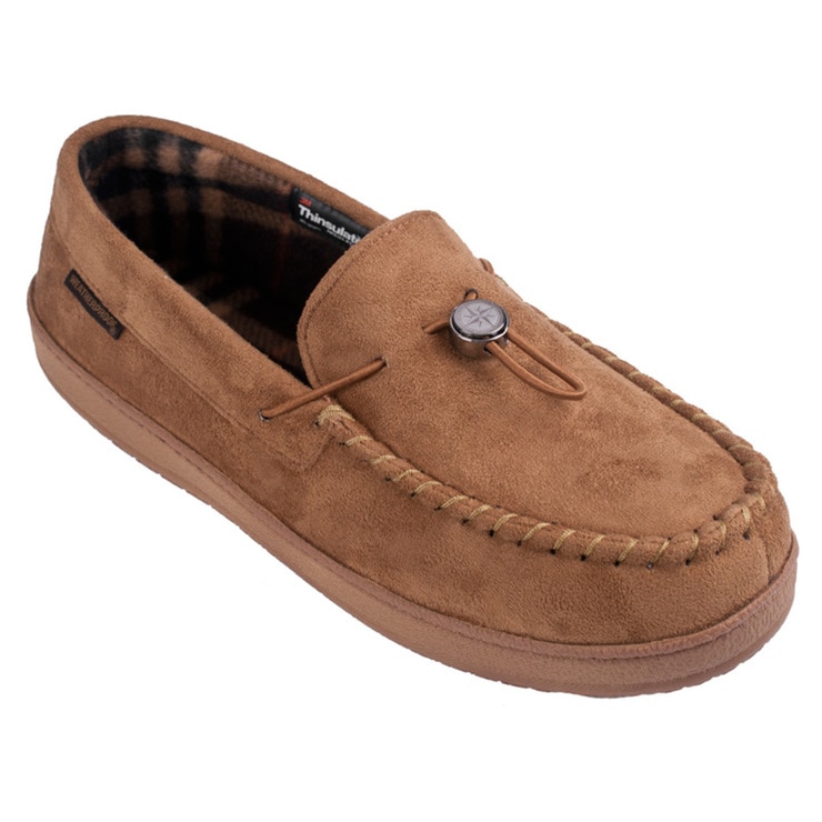 Men's Weatherproof Slipper in Tan Small Costco UK