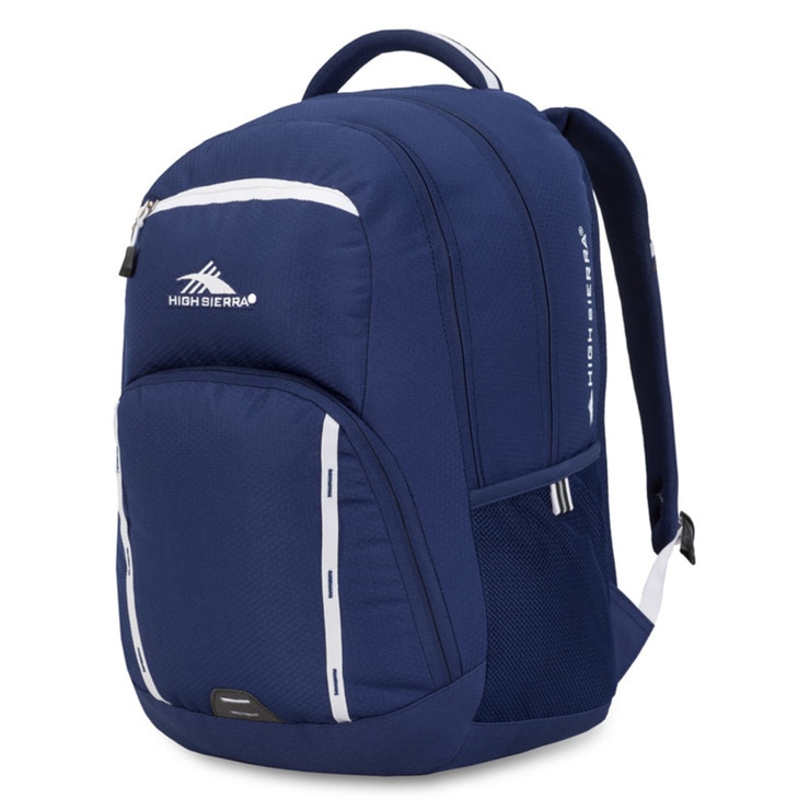High Sierra RipRap Everyday Backpack in Navy Blue Costco UK