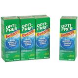 Opti-Free Replenish Multi-Purpose Disinfecting Solution, 4 x 300ml (6 Months Supply)