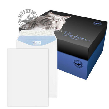 Blake Premium C5 Plain Peel & Seal Ultra White 120gsm Pocket Envelopes - Pack of 500