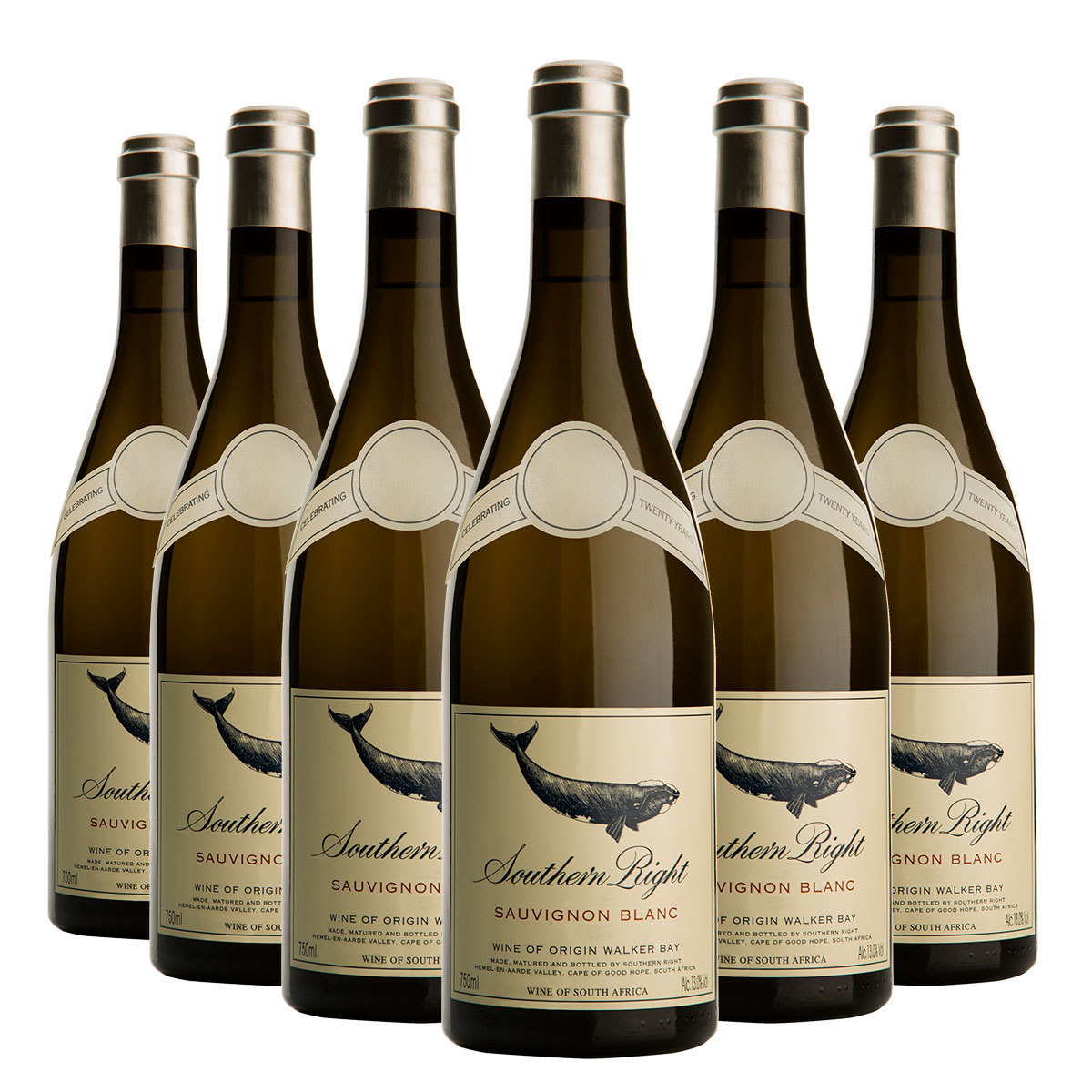 Southern Right Sauvignon Blanc 2020, 6 x 75cl