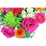 29 Stem Vibrant Mixed Flower Bouquet