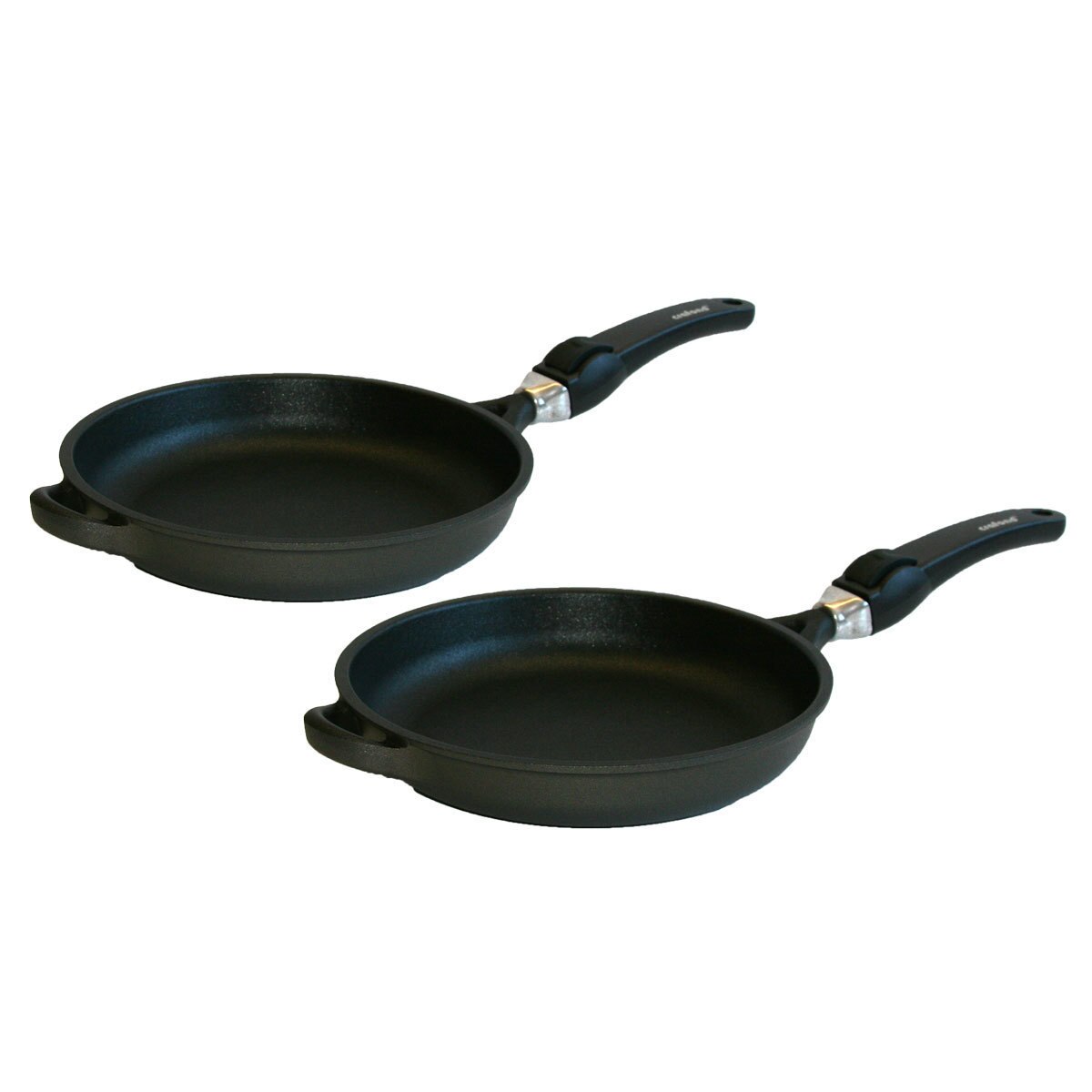Crafond Cast Aluminium Induction Frying Pan Set, 24cm & 28cm Costco UK
