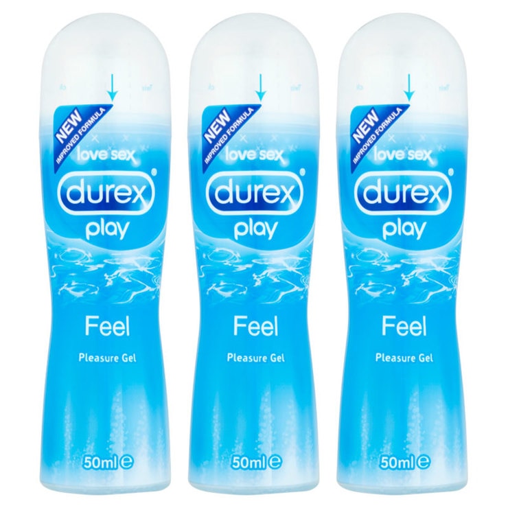 Durex Play Feel Lubricant, 3 x 50ml Costco UK