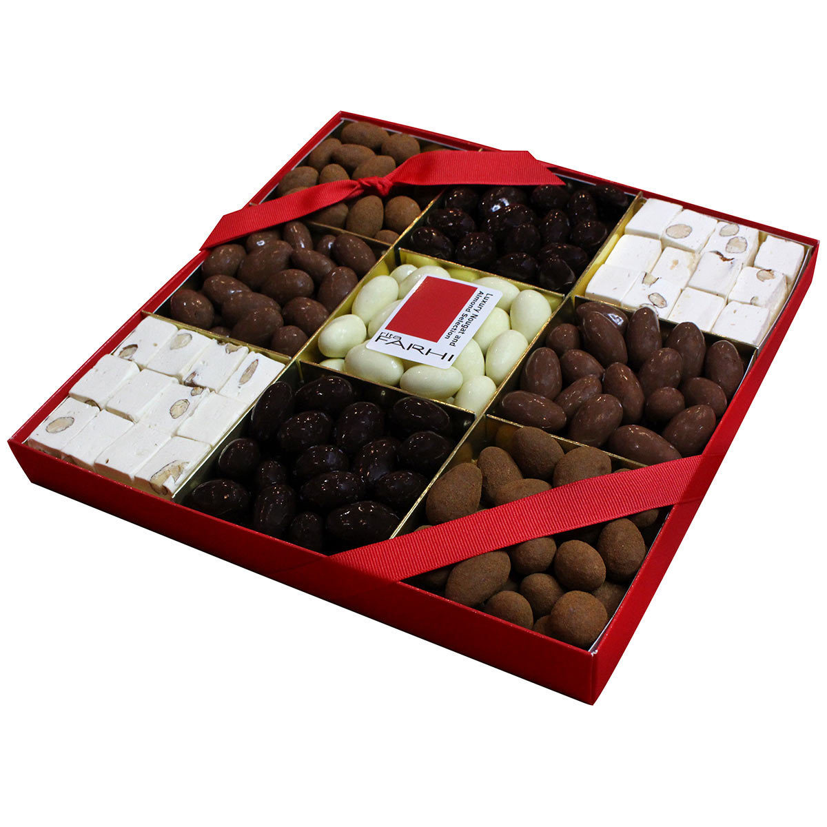 Rita Farhi Luxury Chocolate Almond & Nougat Selection Tray, 1.29kg