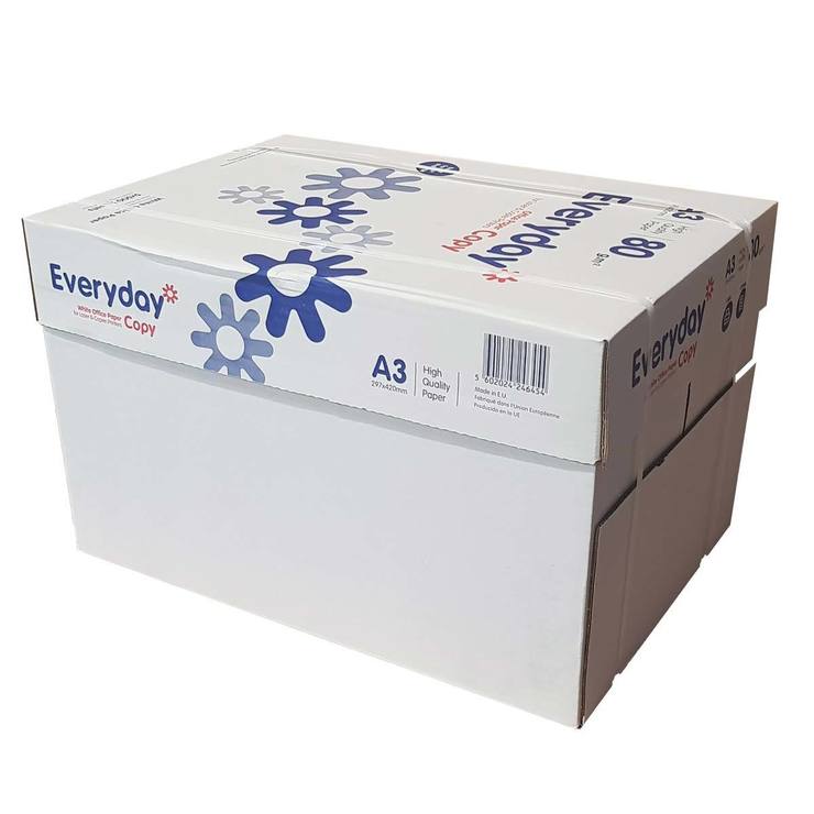 Everyday Copy A3 80gsm White Box of Paper 2500 sheets Costco UK