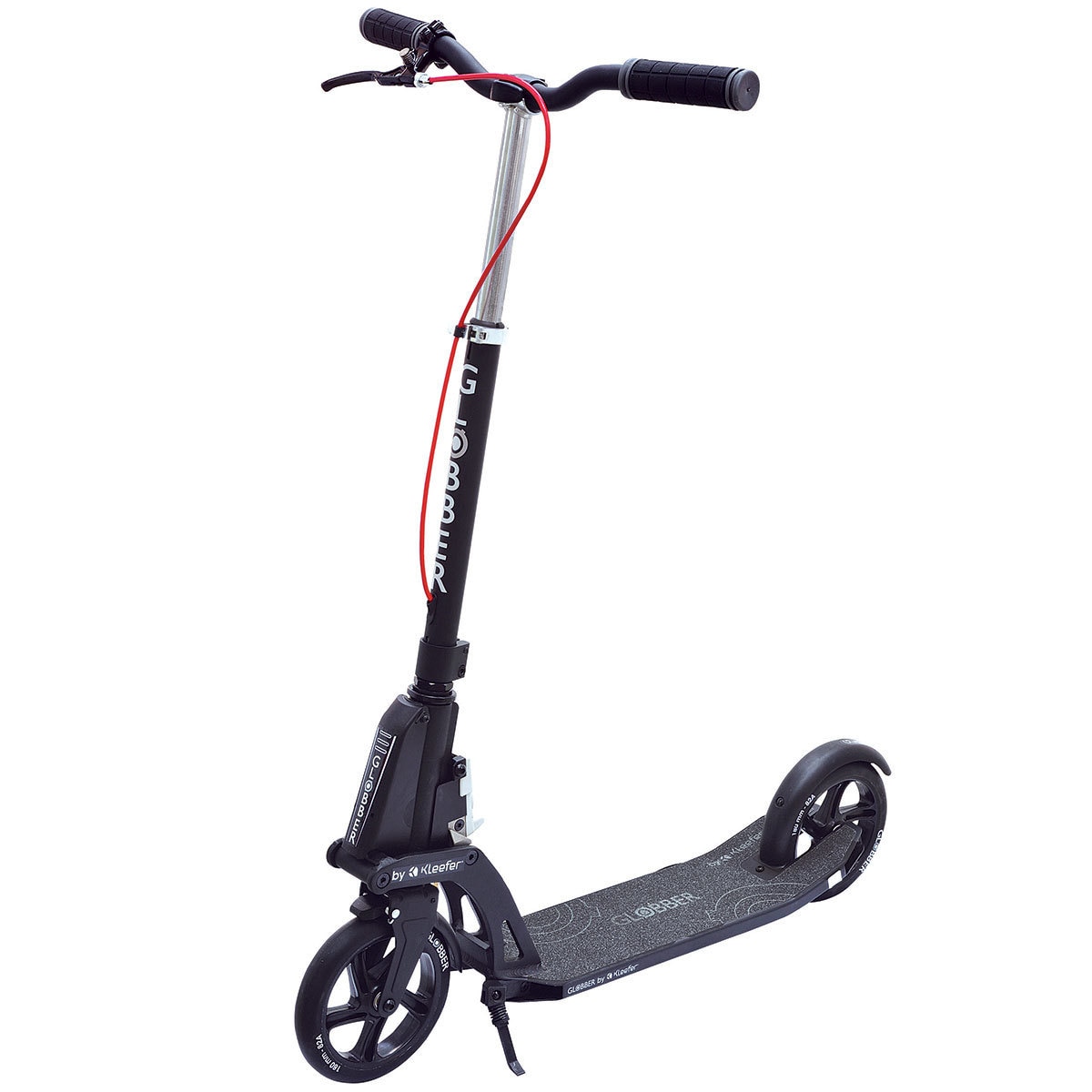 Globber One K Active Adult Scooter with Brakes in Black