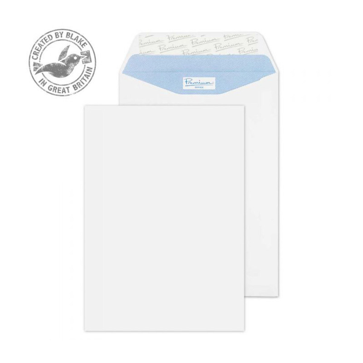 Blake Premium C5 Plain Peel & Seal Ultra White 120gsm Pocket Envelopes - Pack of 500