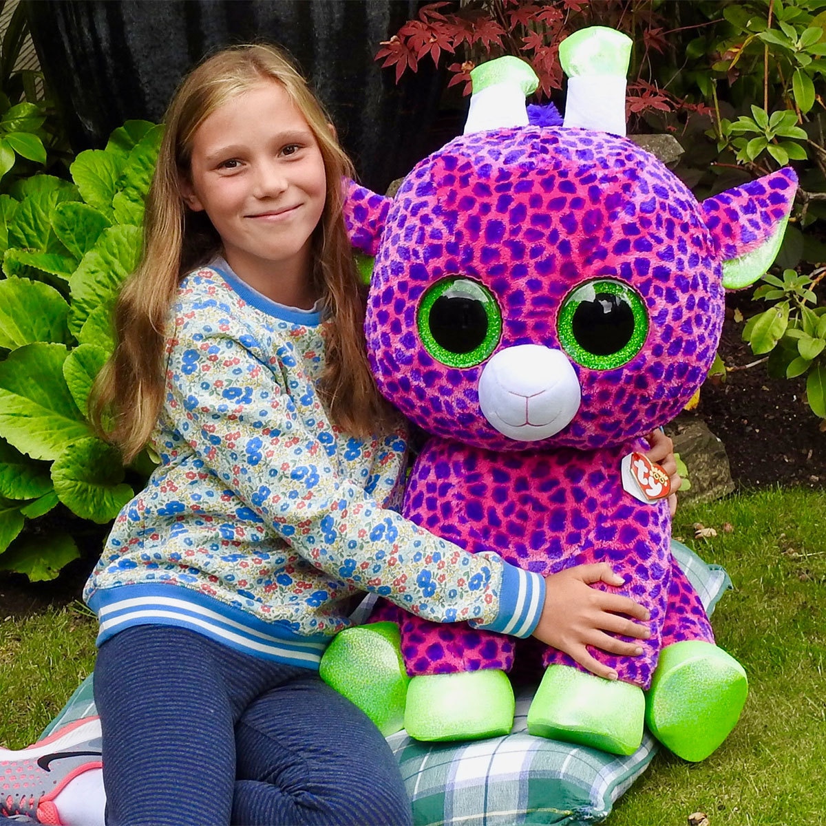 Ty Beanie Boo XL 25" (63.5cm) Gilbert Giraffe Plush Collectable Toy (12+ Months)