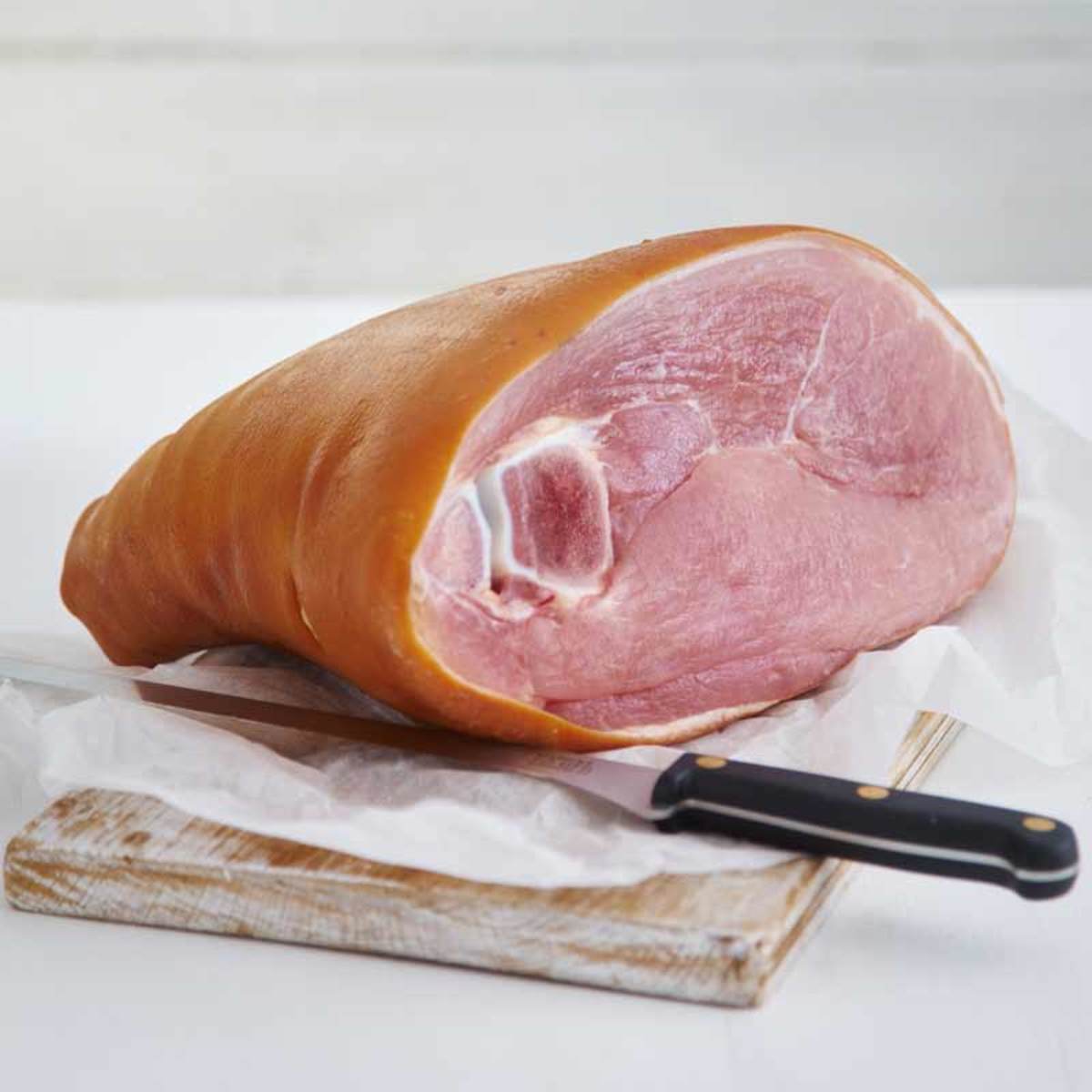 Bearfield's of London Beechwood Smoked Gammon on the Bone, 9.5kg Minimum Weight