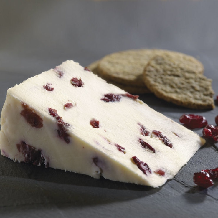 Ford Farm Wensleydale with Cranberries, 2.4kg (Serves 80 people