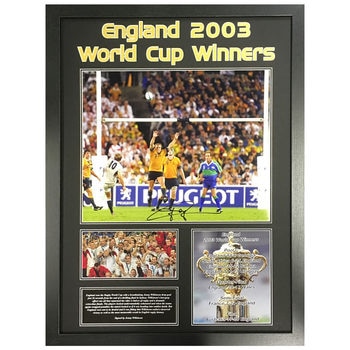 Jonny Wilkinson Signed Framed Photograph