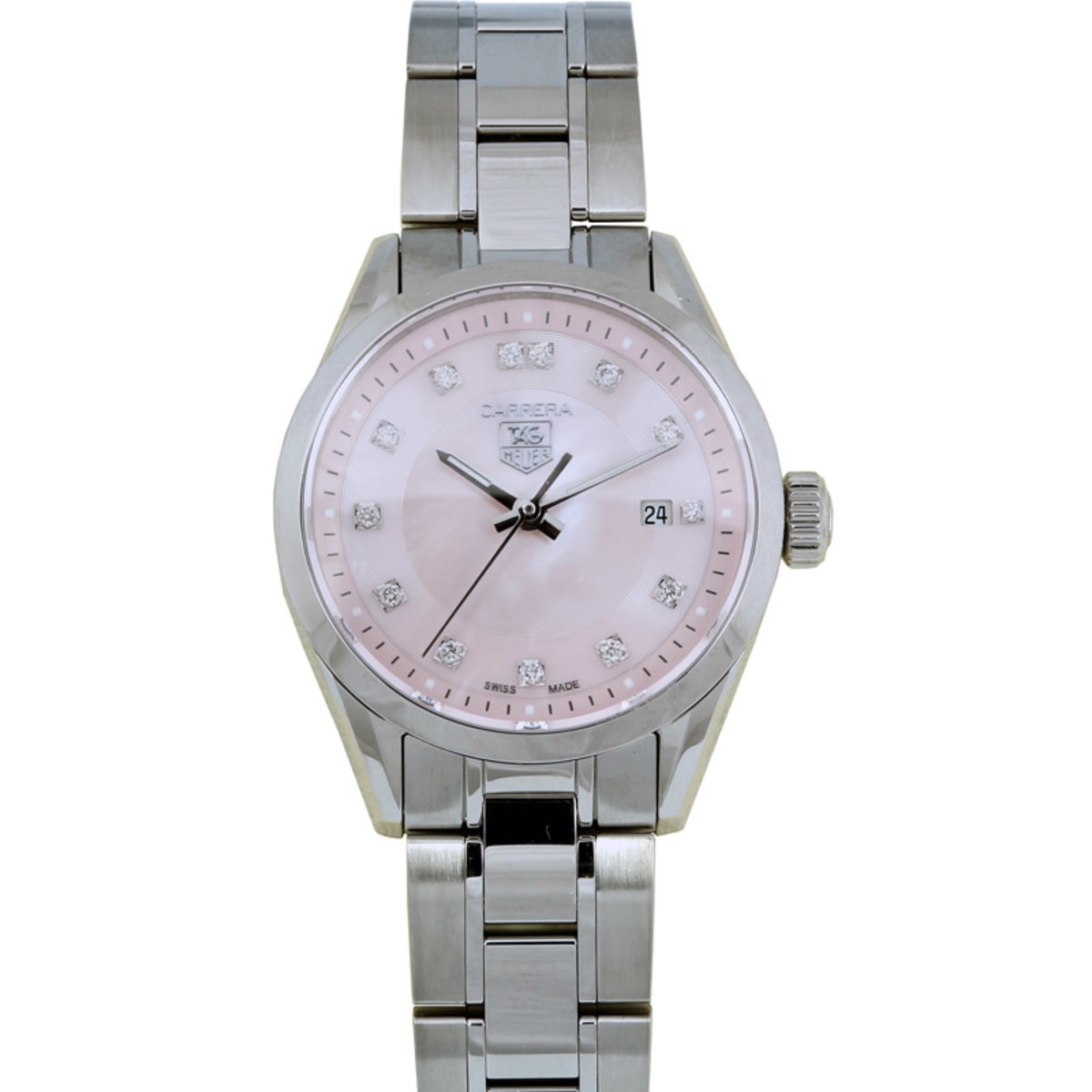 Tag Heuer Carrera Ladies Watch with Diamonds WV1417.BA0793 Costco UK