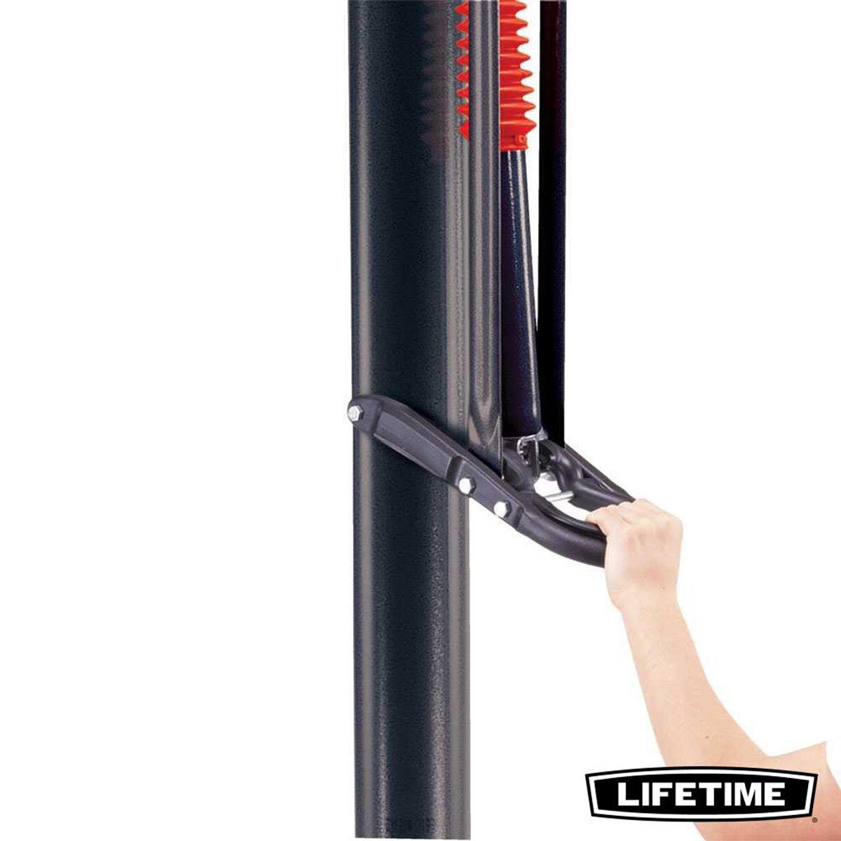 Lifetime 52 Inch (132 cm) In Ground Power Lift Basketball System Costco UK