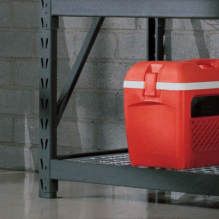 Whalen 4 Tier 77" (195cm) Industrial Storage Rack Costco UK