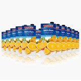 Princes 100% Pure Orange Juice Smooth, 12 x 1L From Concentrate