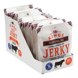 Kings Beef Jerky - Traditional BBQ Flavour, 16 x 35g