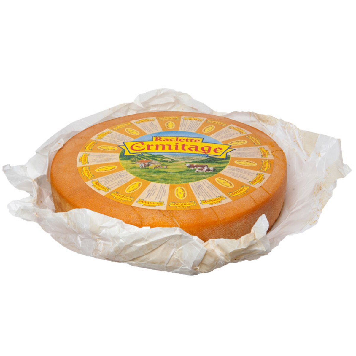 Raclette Whole Cheese Wheel, 5.6kg (Serves 50 people) Costco UK