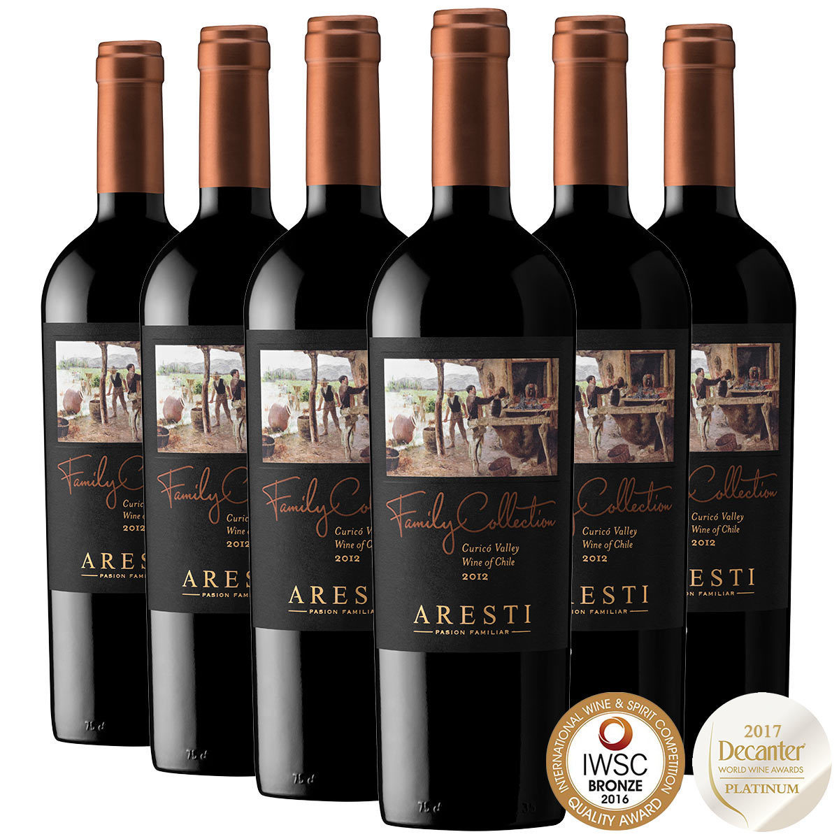 Aresti Family Collection Assemblage 2012, 6 x 75cl