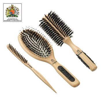 Kent Brushes Ladies 'Up-Do' Hairbrush Set, 3 Pieces