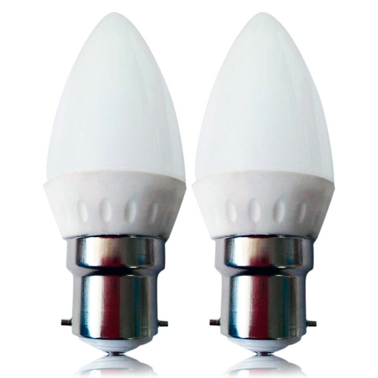 Conglom Luminus LED B11 with B22 Base 4W 2700K Dimmable Frosted