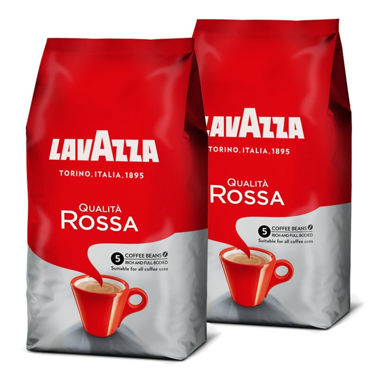 grains de café lavazza qualita rossa 2 x 1kg costco france Lavazza