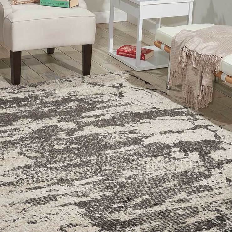 Twilight Rug in Ivory Grey, 320 x 239cm Costco UK