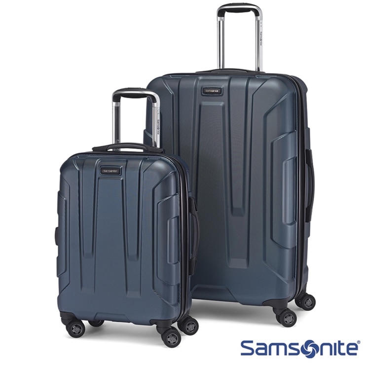 Samsonite Jaws 76cm + 55cm 2 Piece Luggage Set in Teal Costco UK