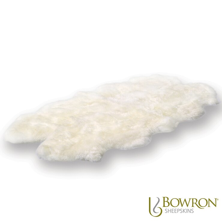 Bowron Longwool Sheepskin Rug In Ivory 110 X 180cm Costco Uk Bowron Longwool Sheepskin Rug In Ivory 110 X 180cm