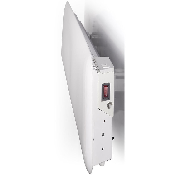 Mill Steel 1.2kW WiFi Controlled Panel Heater in White, NE1200WIFI Costco UK