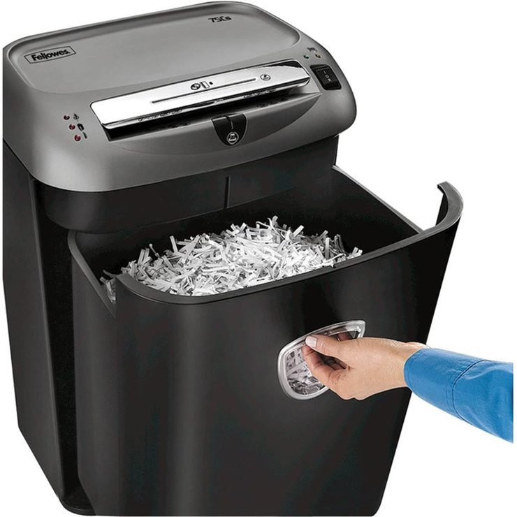 Fellowes Powershred 75Cs Shredder, 27L, CrossCut Costco UK