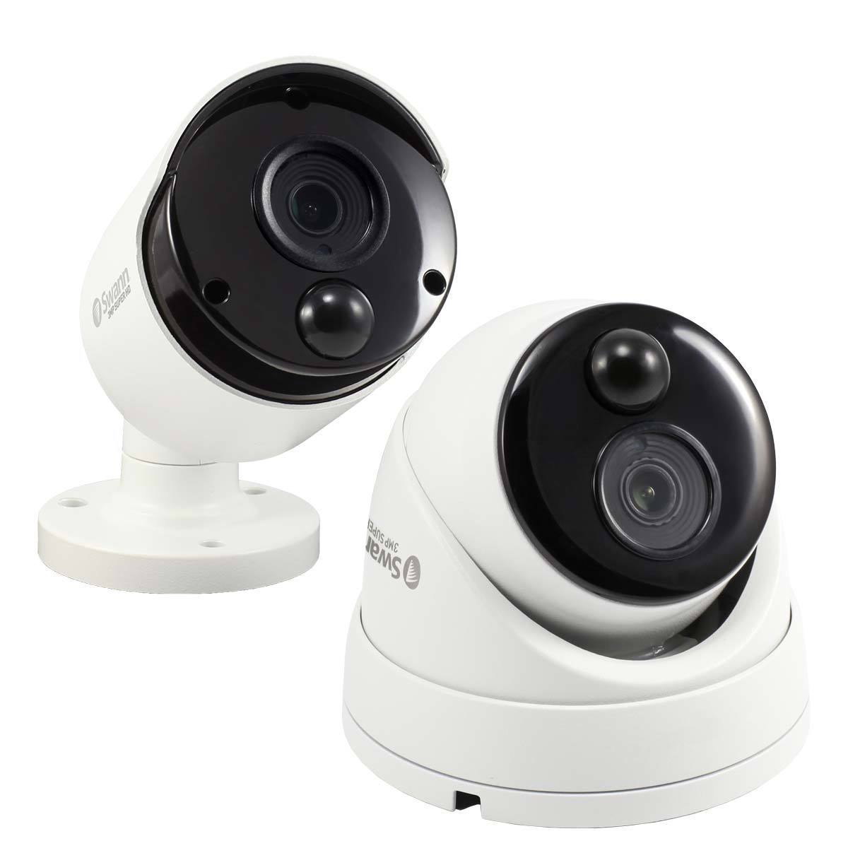 Swann DVR164780 16 Channel Digital Video Recorder with 12 x PRO3MPMSB