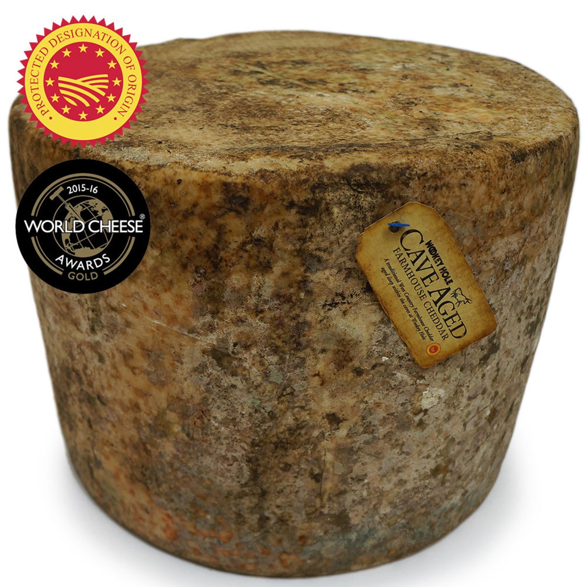 Ford Farm Wookey Hole Cave Aged Whole Cheddar Cheese, 27kg