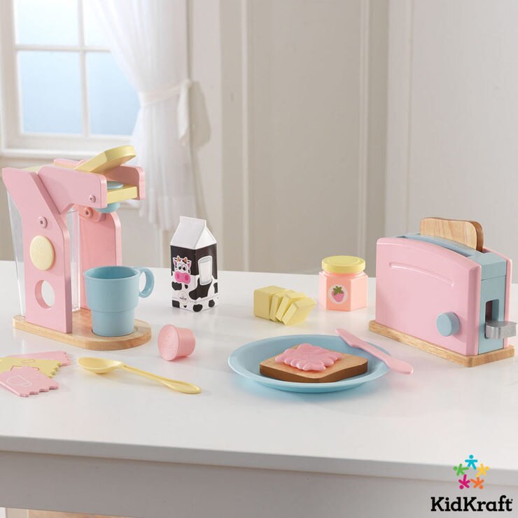 Kidkraft Pastel Baking And Smoothie Kitchen Appliance Set Kidkraft Pastel Baking And Smoothie Kitchen Appliance Set