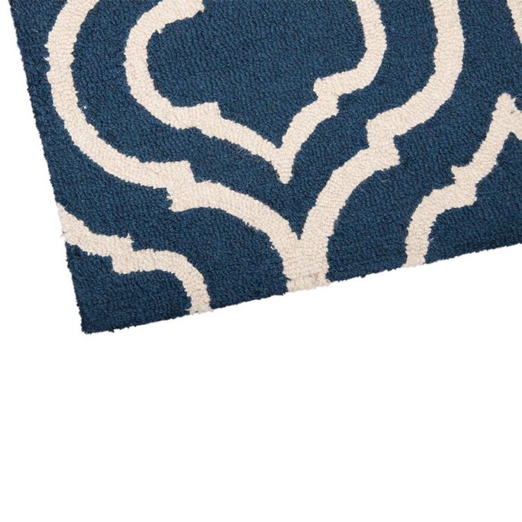 Trellace Rug in Navy, 290 x 229cm Costco UK