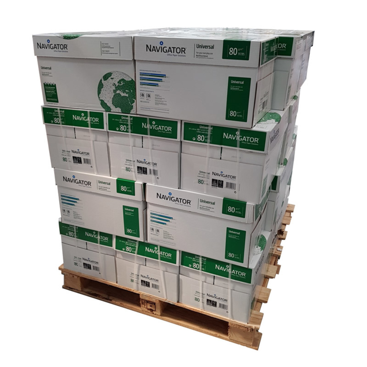 Navigator Universal A3 80gsm White Pallet of Paper - 80,000 sheets