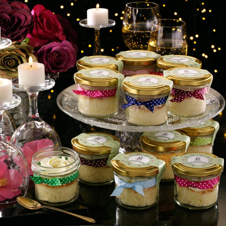 Fresh Cupcakes in Jars Fruity Selection, 12 x 50g Chilled Desserts