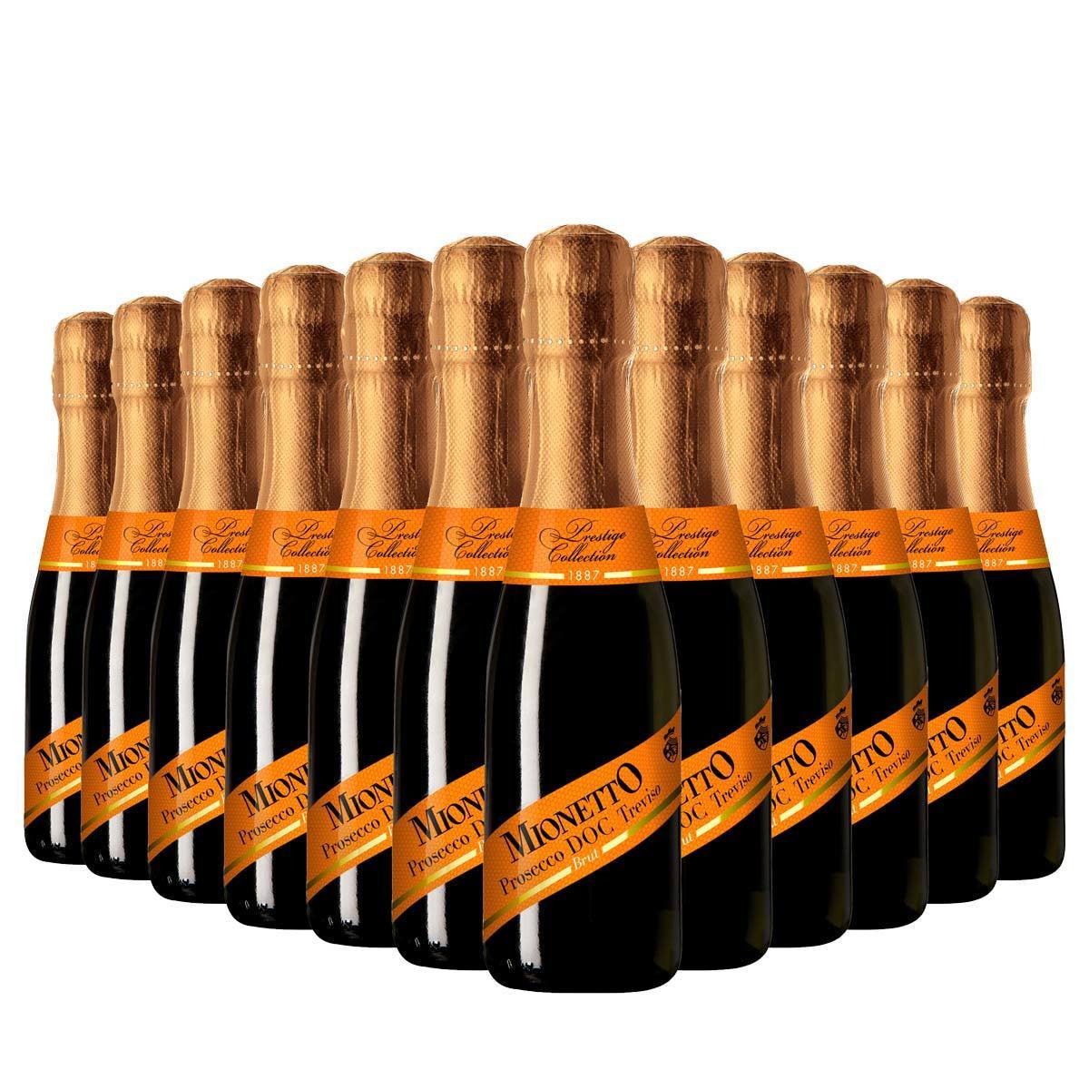 Mionetto Mini Prosecco DOC Treviso Brut, 12 x 20cl