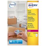 Avery Laser Parcel Labels 67.7 x 99.1mm,  L7165-500, Pack of 4000