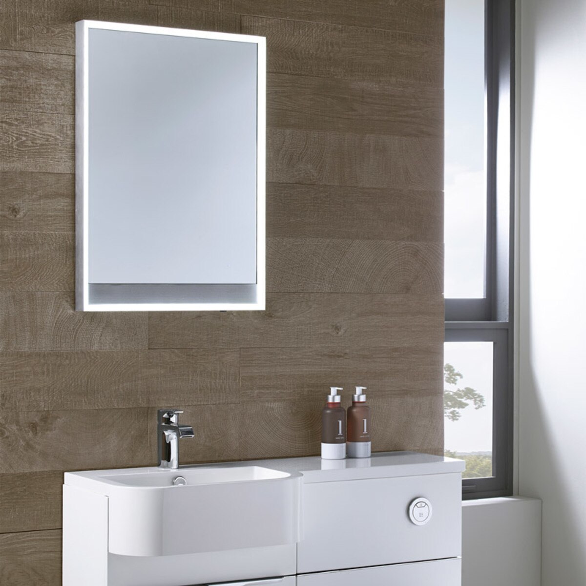 Tavistock Pitch Bluetooth LED Bathroom Mirror Model SLE530 Costco UK